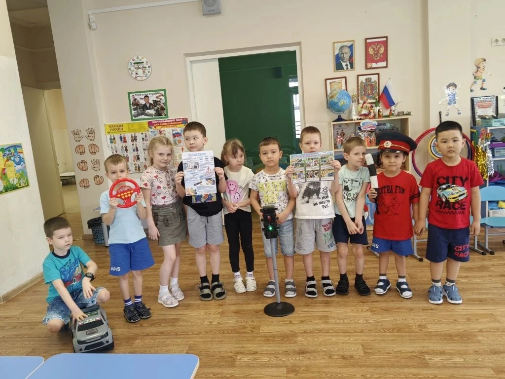 Декада дорожной безопасности в детском саду.
